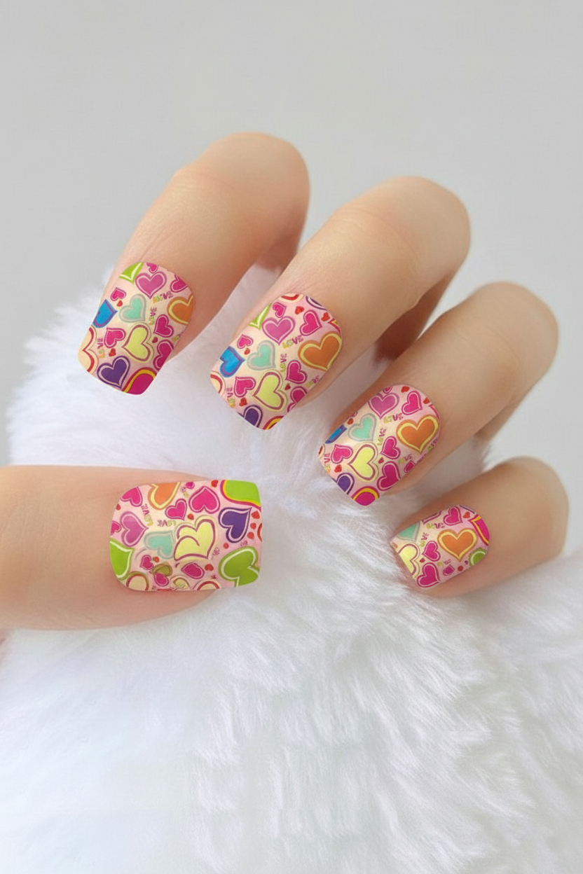 Uñas Amor 101 - uñas de gel