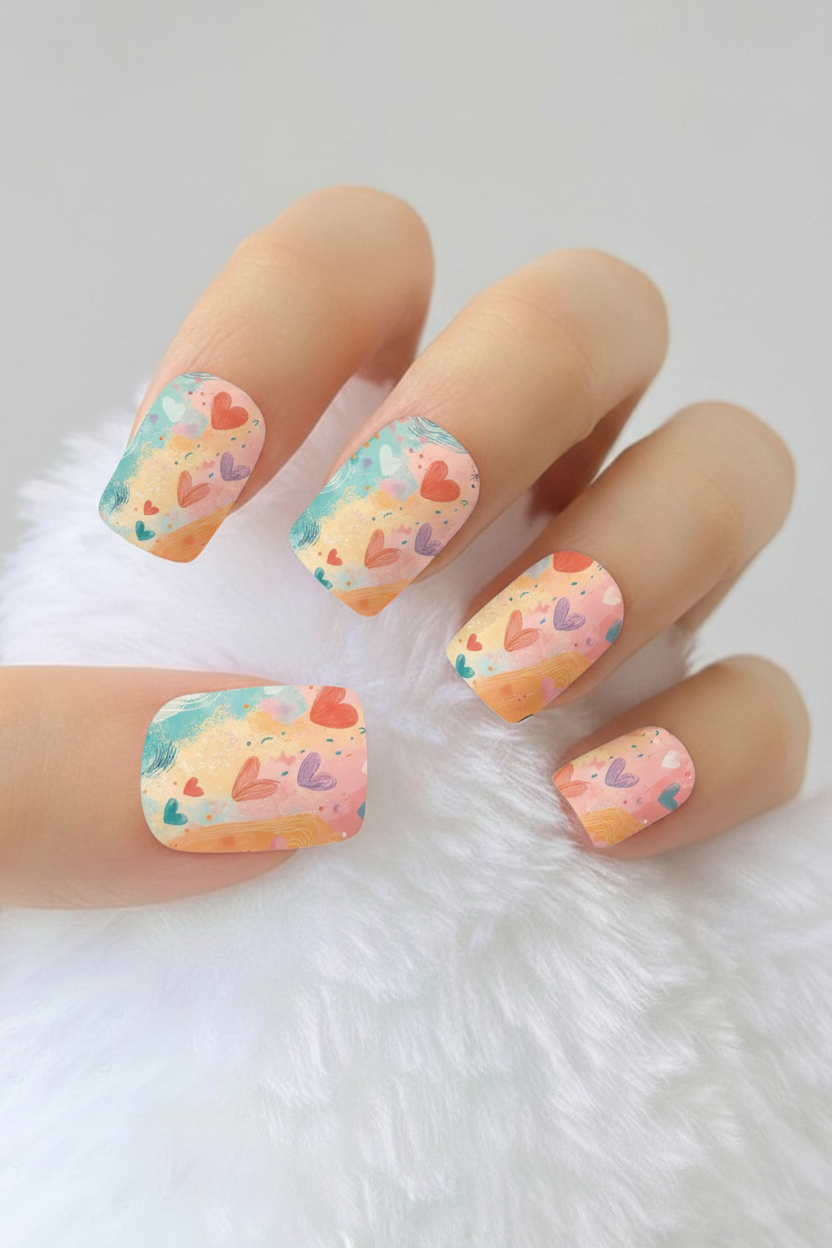 Uñas Amor 104 - uñas de gel