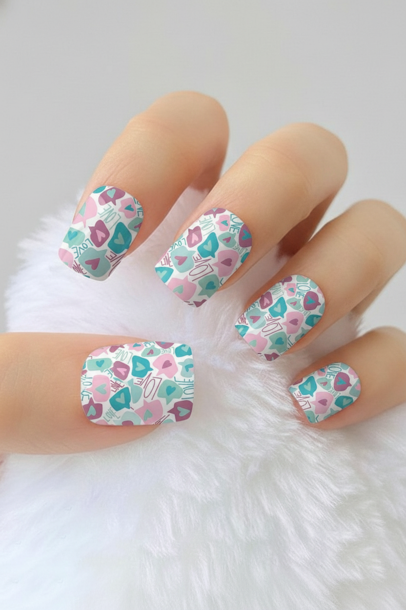 Uñas Amor 118 - uñas de gel