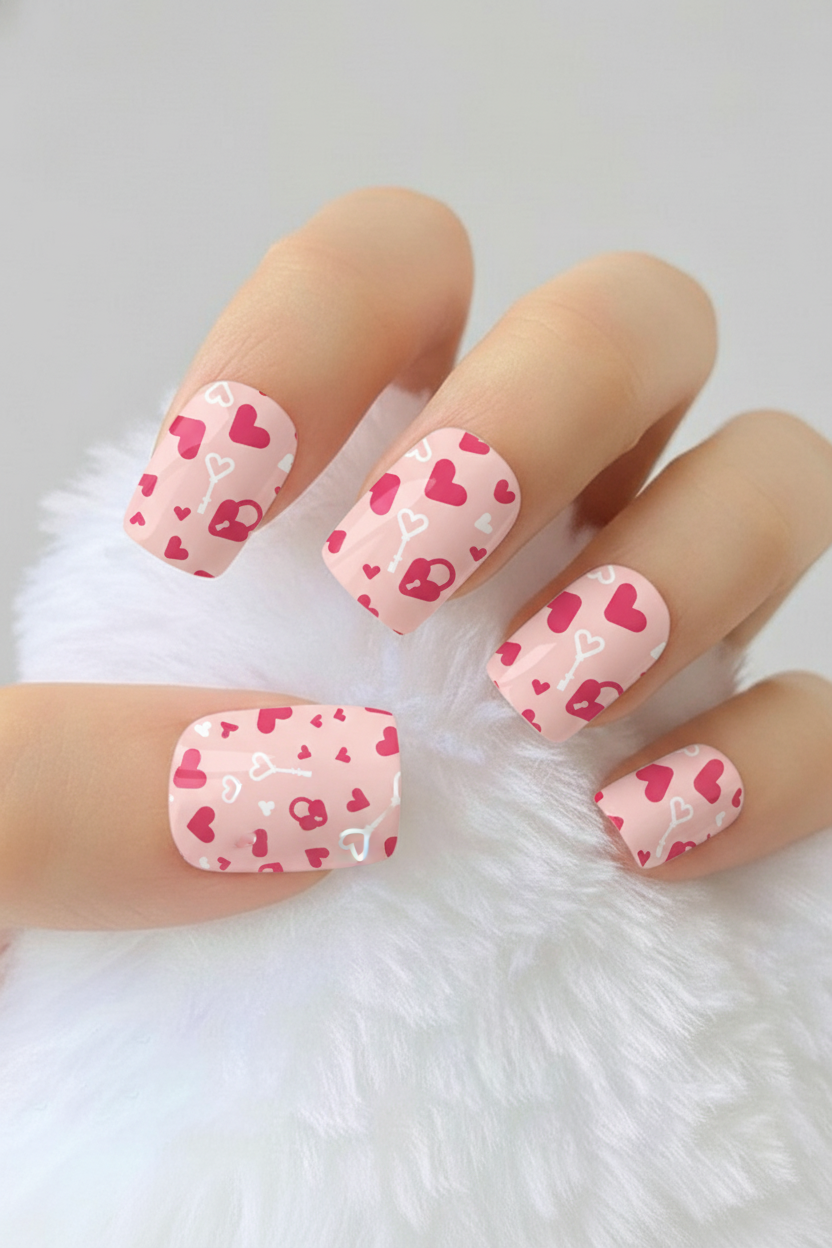 Uñas Amor 134 - uñas de gel