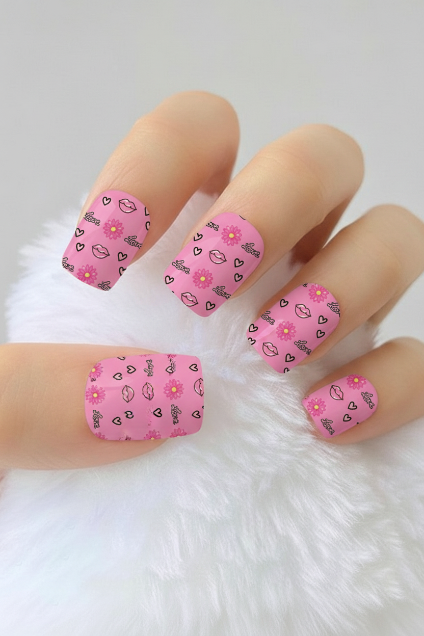 Uñas Amor 27 - uñas de gel