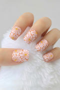 Uñas Flores 11 - uñas de gel