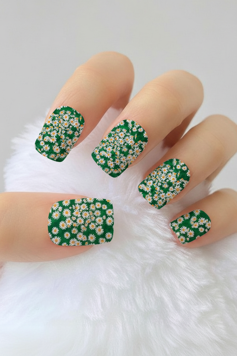 Uñas Flores 14 - uñas de gel