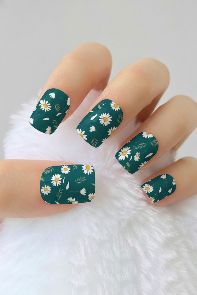 Uñas Flores 18 - uñas de gel