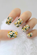 Uñas Flores 19 - uñas de gel
