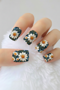 Uñas Flores 31 - uñas de gel