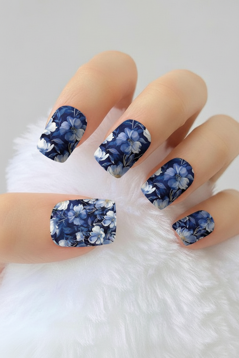 Uñas Flores 54 - uñas de gel