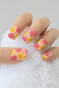 Uñas Flores 63 - uñas de gel