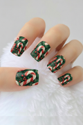 Uñas navideñas 46 - uñas de gel