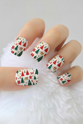 Uñas navideñas 56 - uñas de gel