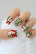 Uñas navideñas 60 - uñas de gel